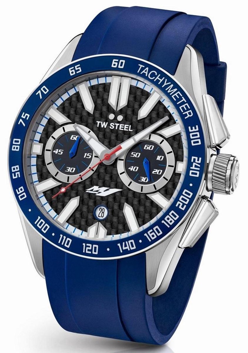 TW Steel GS4 Yamaha Factory Racing Chronograaf - 46mm - 10ATM