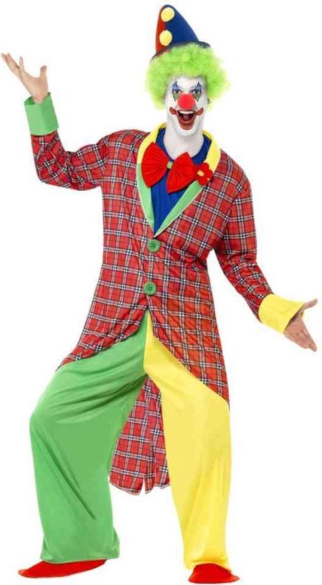 Clown Pak voor heren - Verkleedkleding