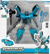 Toi-toys Robot Roboforces Jongens 19 Cm Blauw/zwart