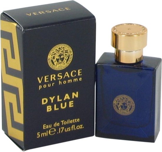 Defecte Plasticiteit afgunst Versace Pour Homme Dylan Blue by Versace 5 ml - Mini EDT | bol.com