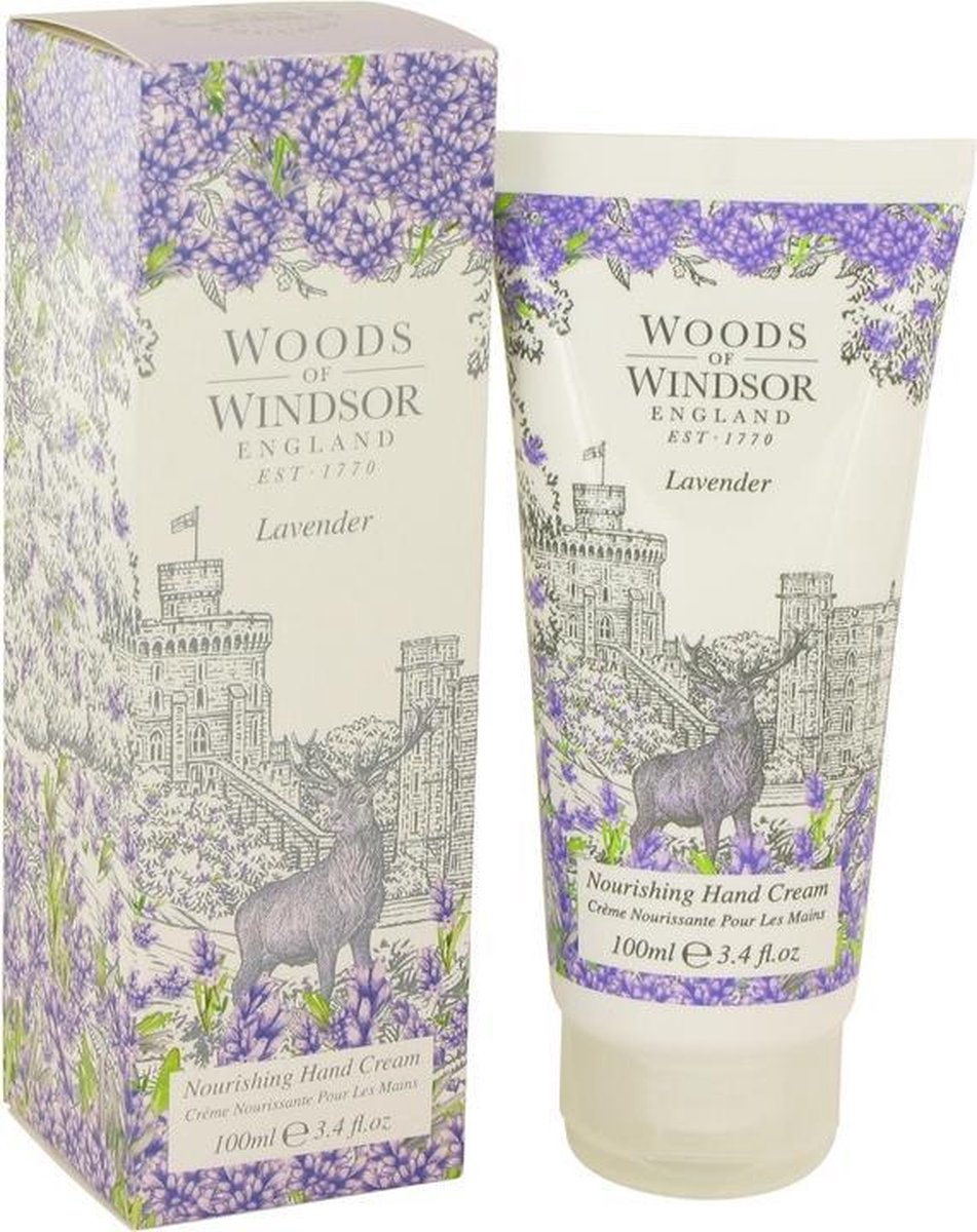 Lavender by Woods of Windsor 100 ml - Nourishing Hand Cream