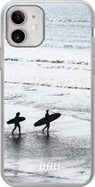 iPhone 12 Mini Hoesje Transparant TPU Case - Surfing #ffffff
