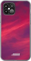6F hoesje - geschikt voor iPhone 12 - Transparant TPU Case - Red Skyline #ffffff
