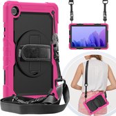 Samsung Tab A7 10.4 inch model 2020 draaibare Bumper Case roze