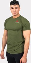 XXL Nutrition O-neck T-Shirt Front Logo Groen M