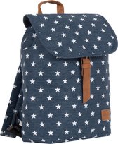 New-Rebels® Star Small Flap Backpack Donker Blauw