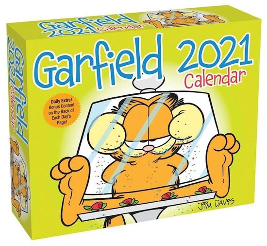 GARFIELD 2021 DAYTODAY CAL