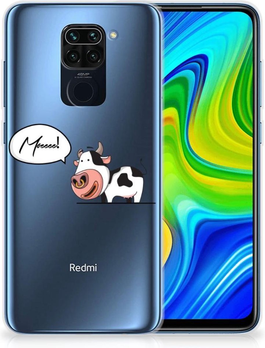 Xiaomi Redmi Note9 Telefoonhoesje met Naam Cheeky Cow
