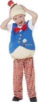 Smiffys Kinder Kostuum -Kids tm 4 jaar- Toddler Humpty Dumpty Multicolours