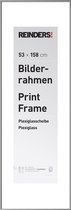 Wissellijst voor Posters 53x158 cm | zilver | kunststof