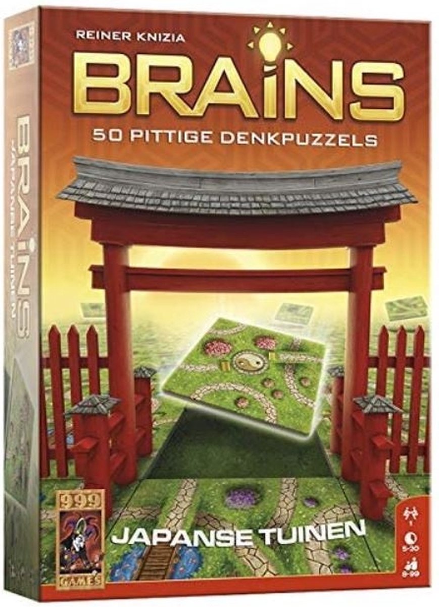 Brains: De Japanse Tuinen Breinbreker - 999 Games