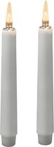 Konstsmide Kaarsen Led Ip20 2,5 X 20 Cm Wit 2 Stuks