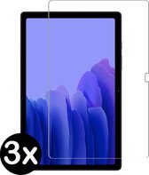 Screenprotector Geschikt voor Samsung Galaxy Tab A7 Screenprotector Tempered Glass Screen Protector Gehard Glas - Screenprotector Geschikt voor Samsung Tab A7 Screenprotector Glas - 3 PACK