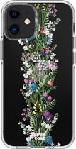 HappyCase Apple iPhone 12 Mini Hoesje Flexibel TPU Floral Print
