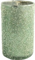 Countryfield Theelichthouder Wira 9 X 15 Cm Glas Groen