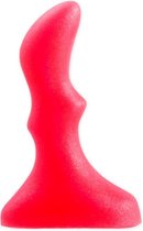 Anale Buttplug - Kleine Ripple Plug - Voorspel - Elastisch - Roze