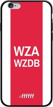 iPhone 6s Hoesje TPU Case - AFC Ajax - WZAWZDB #ffffff