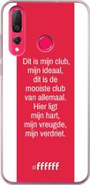 Huawei P30 Lite Hoesje Transparant TPU Case - AFC Ajax Dit Is Mijn Club #ffffff