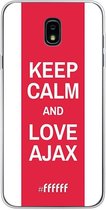Samsung Galaxy J7 (2018) Hoesje Transparant TPU Case - AFC Ajax Keep Calm #ffffff