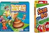 Spellenbundel - Bordspel - 2 Stuks - Trap Er Niet In & Skip-Bo