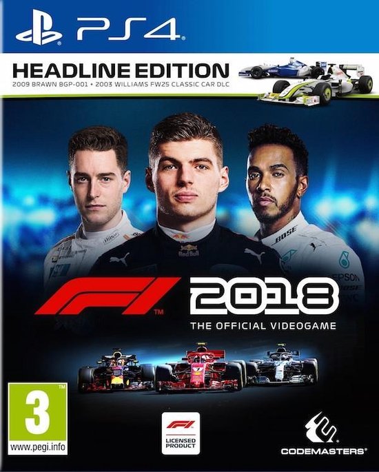 F1 2018 Headline Edition - PS4
