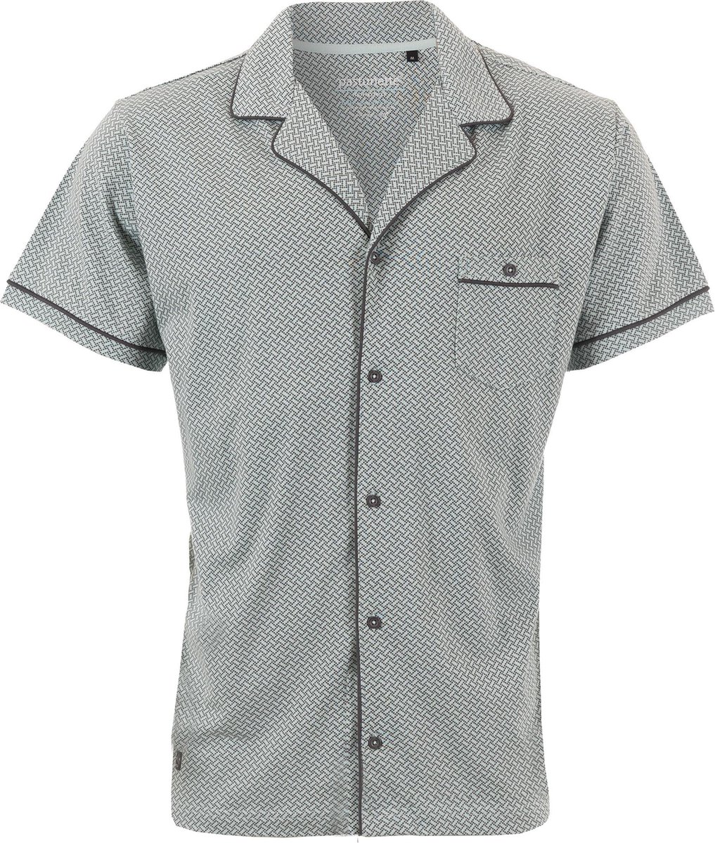 Shirt Pastunette - Doorknoop - Groen - Katoen - Maat M
