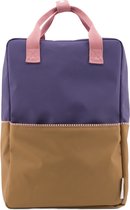 Sticky Lemon Colourblocking Backpack Large panache gold lobby purple puff pink