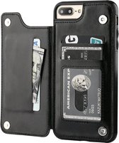 Trendfield iPhone 11 PU Leren Hoesje met Pasjeshouder - iPhone 11 Portemonnee