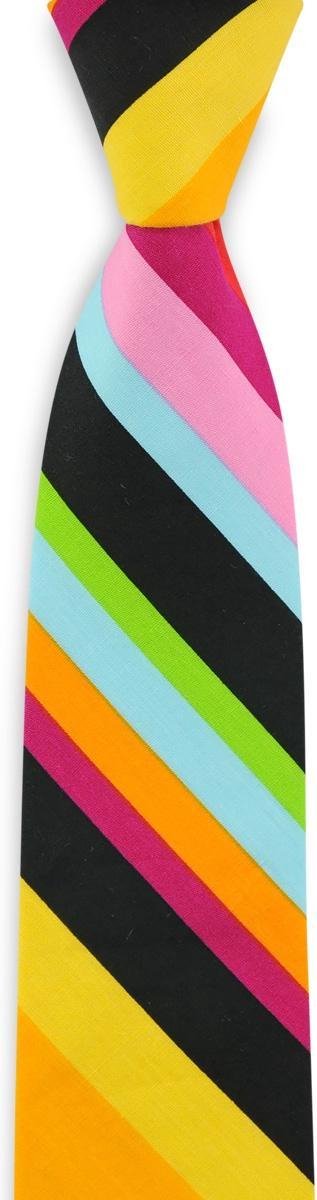 We Love Ties Cravate Happy Tuesday, coton, multicolore | bol.com