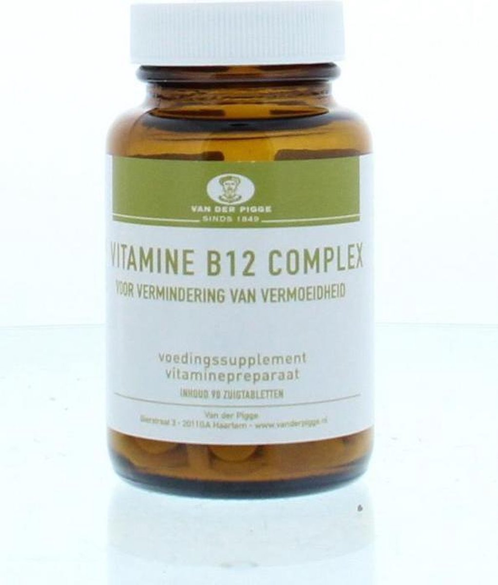 Van der Pigge Vitamine B12 complex 90 zuigtabletten