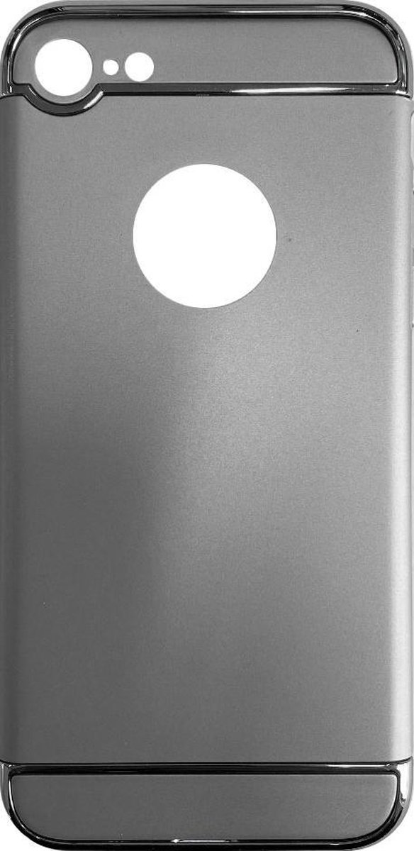 Fit Fashion - Hardcase Hoesje - Geschikt voor iPhone 7 - Zilver