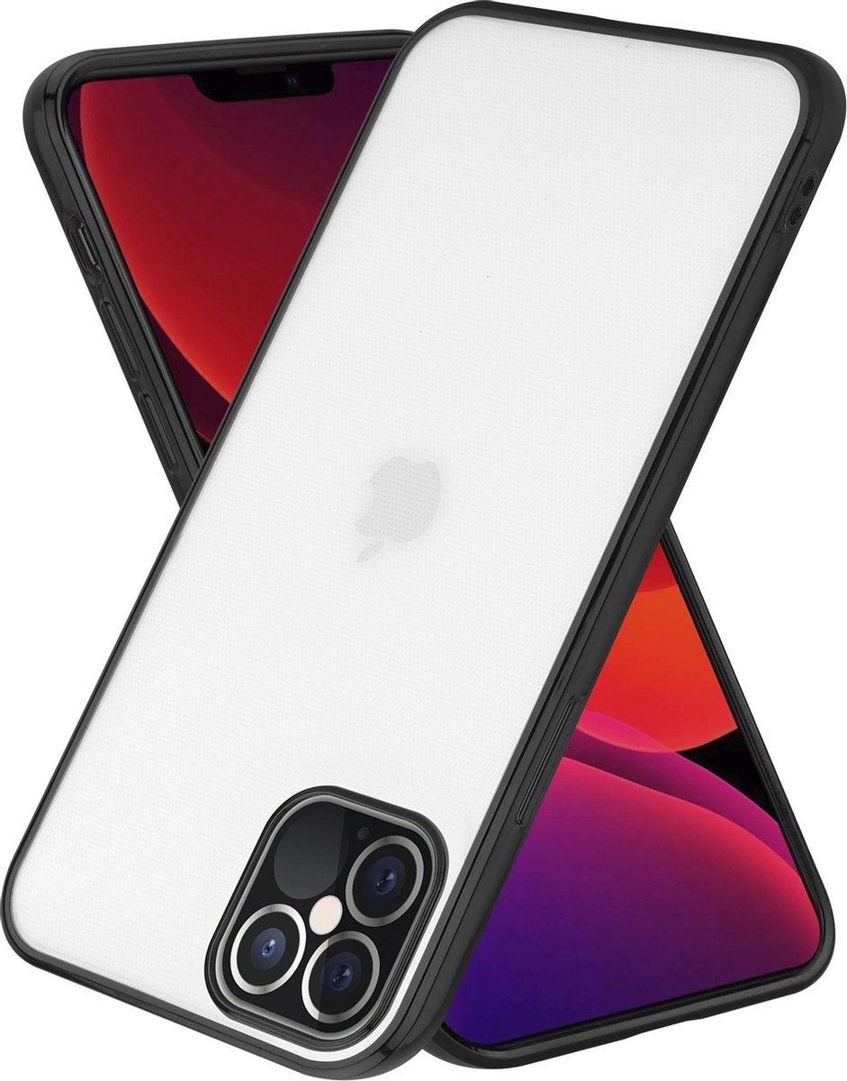 Metallic bumper case geschikt voor Apple iPhone 12 Pro Max 6.7 inch