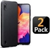 Telefoonhoesje - Back Cover - Geschikt Voor Samsung Galaxy A10 - Zwart
