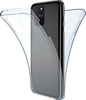 Samsung Galaxy S10 Lite Hoesje Siliconen Transparant Full Cover