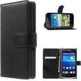 Huawei Y540 Hoesje Wallet Case Zwart