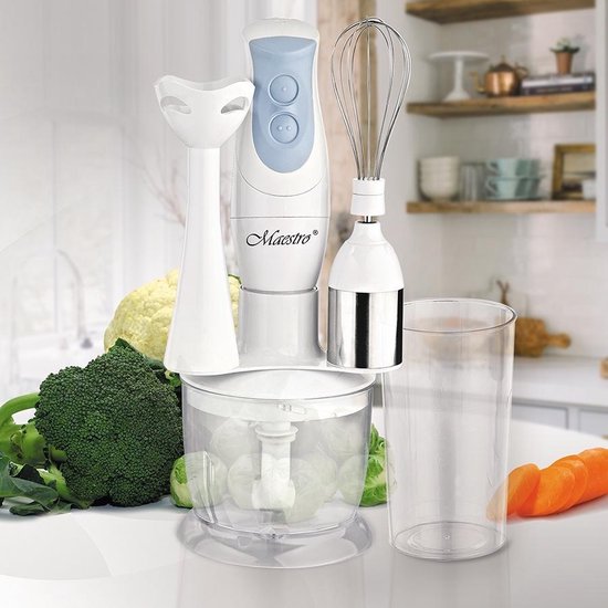 Maestro MR-563 - Staafmixer set - Wit van Maestro — afbeelding 4