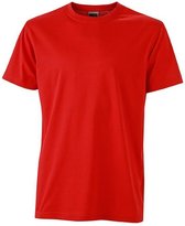 Fusible Systems - Heren James and Nicholson Workwear T-Shirt (Rood)