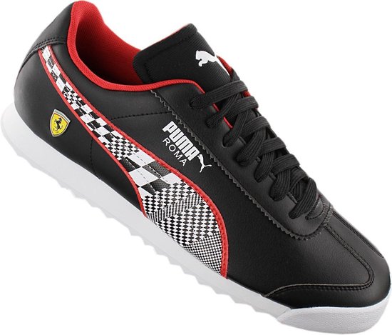 Puma SF Roma - Scuderia Ferrari Collection - Heren Sneakers Sport Casual Schoenen Zwart 339940-01 - Maat EU 44 UK 9.5 - PUMA