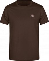 RiX Heren T-shirt Mason Brown Pink - 4XL