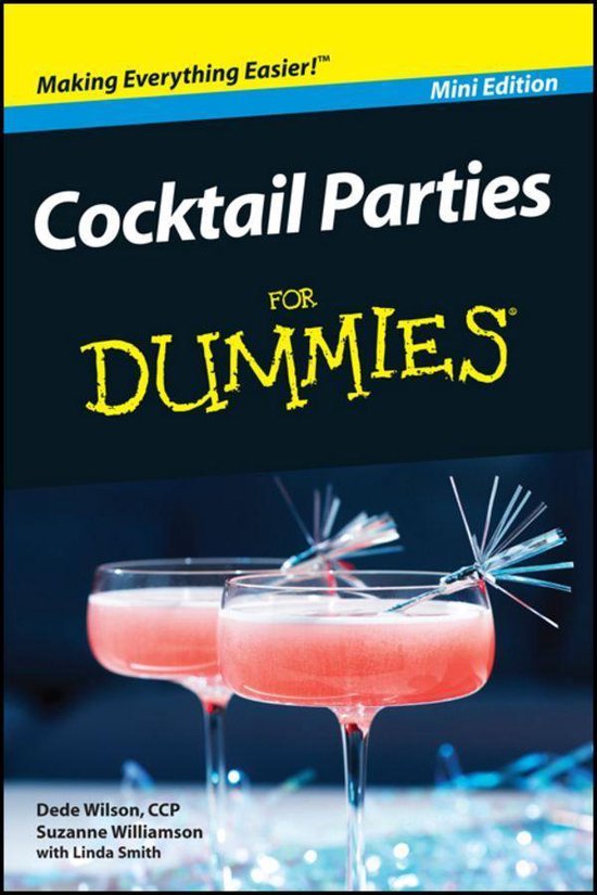 Cocktail Parties For Dummies?, Mini Edition - cover