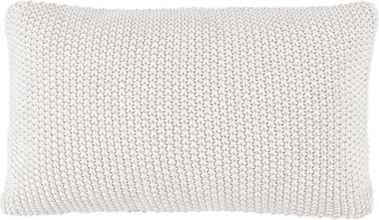 MARC O'POLO Nordic Knit Sierkussen Off white - 30x60 cm