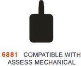 Schijfremblokset organisch Assess mechanisch