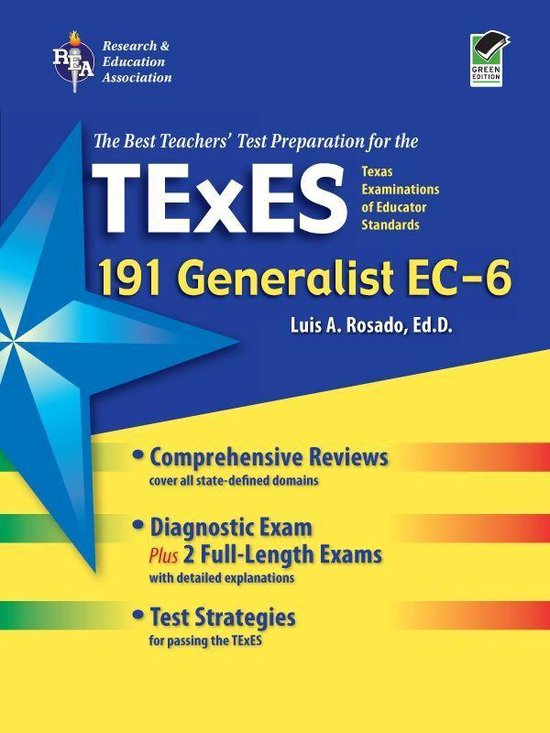 Texas TExES Generalist EC-6 (191) - cover