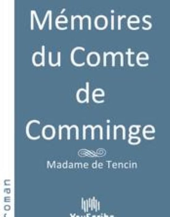 Mémoires du Comte de Comminge - cover