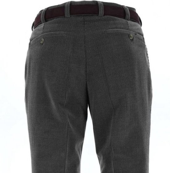 Wollen stretch Corduroy pantalon middengrijs | bol.com