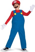 Luxe Mario™ kostuum voor kinderen  - Kinderkostuums - 122/128