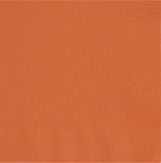 Servetten - Oranje - 20 stuks - Unique