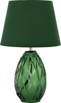 Pauleen Crystal Velvet tafellamp Groen E14