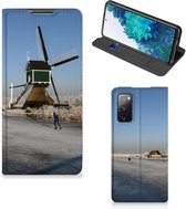 Telefoonhoesje met Logo Geschikt voor Samsung Galaxy S20 FE Smartphone Hoesje Schaatsers