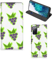 Samsung Galaxy S20 FE Flip Style Cover Druiven